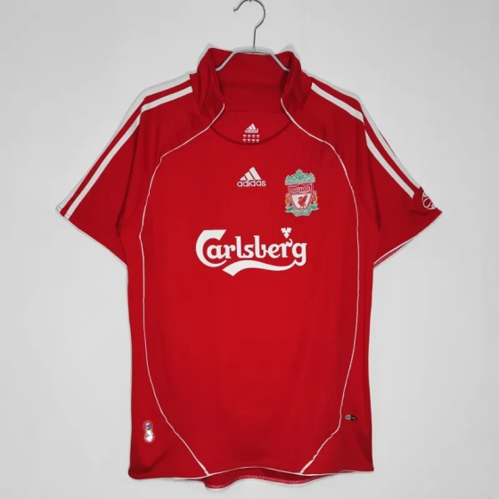 06-07 Liverpool Retro Jersey Home